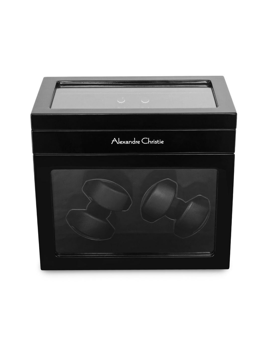 Alexandre Christie Alexandre Christie Automatic Watch Winder 4 Rotating Slots with 5 Slot Organiser