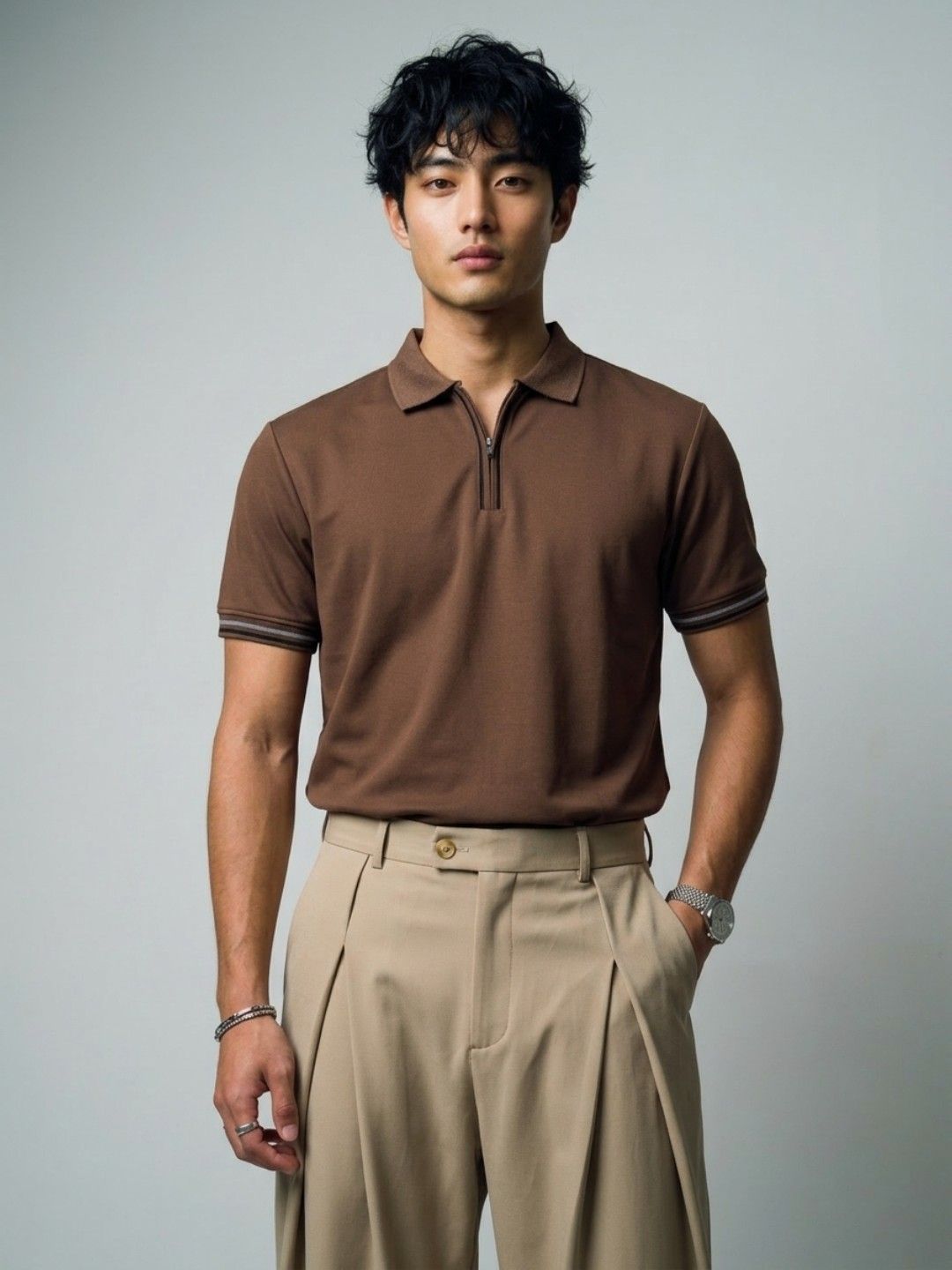 OvrWrk Polo Collar T-shirt