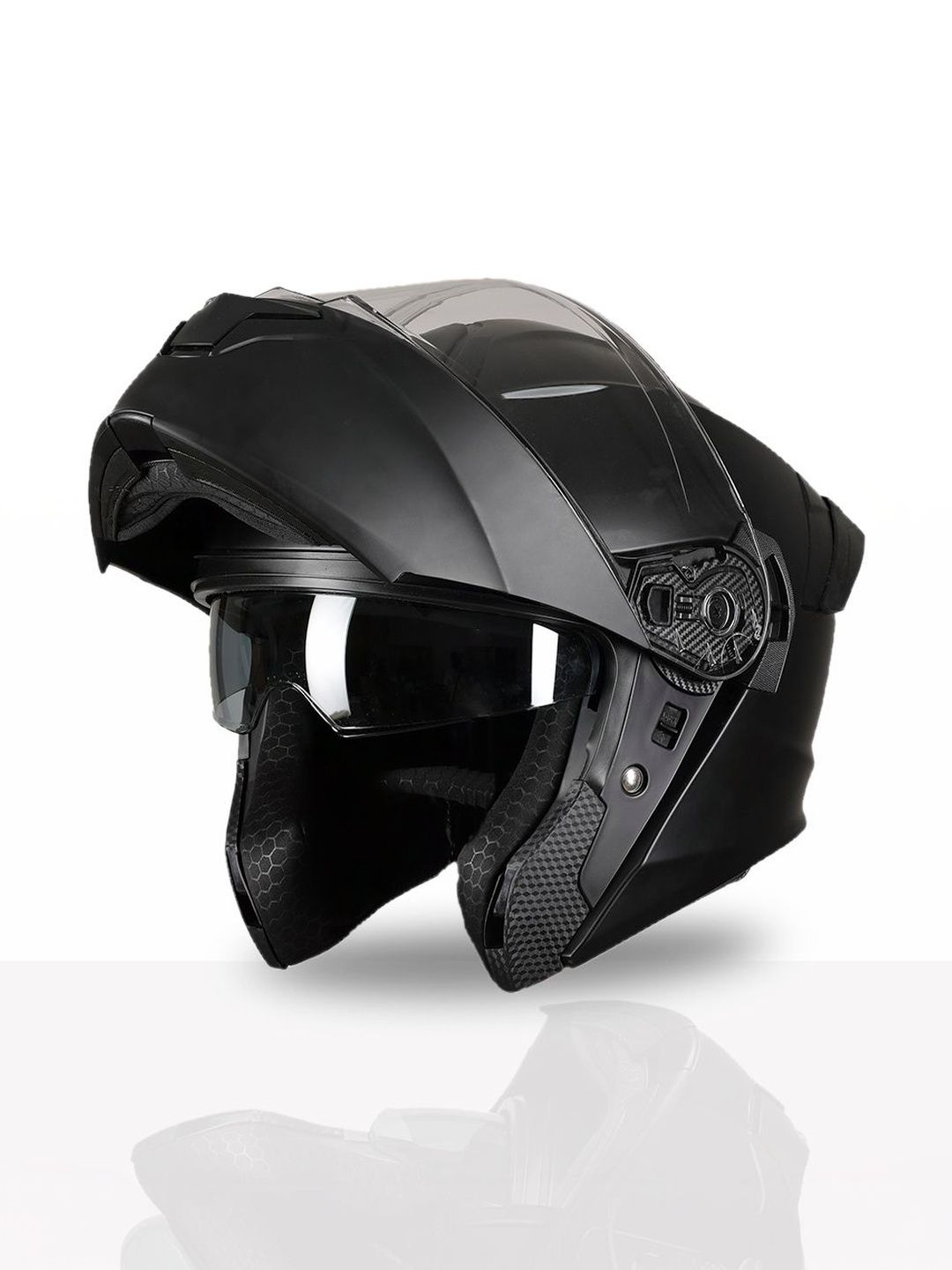 TVS Scratch Resistant Flip-up Riding Helmet