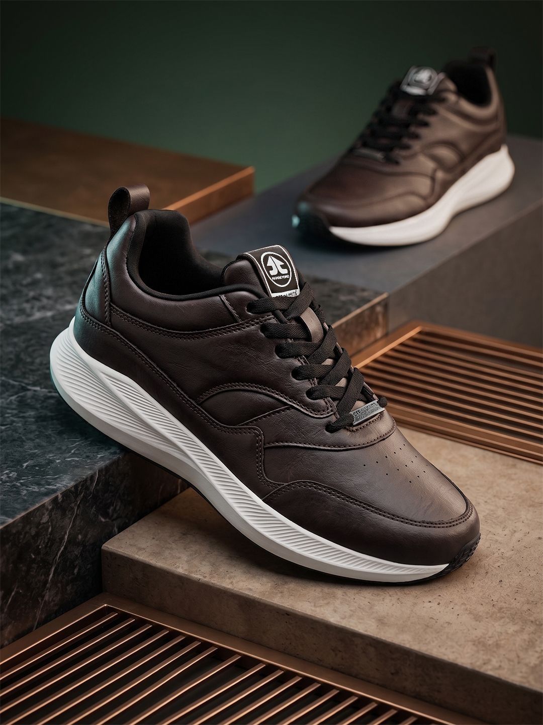 OFF LIMITS Orm Brown Synthetic Running Shoes