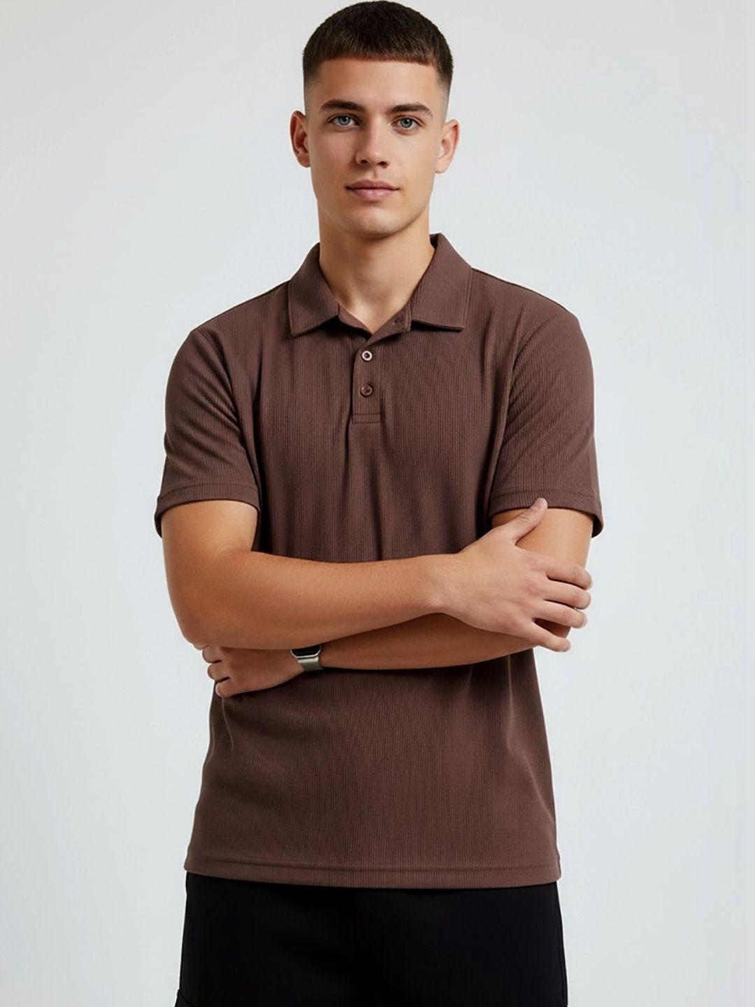 Kook N Keech Men Polo Collar T-shirt