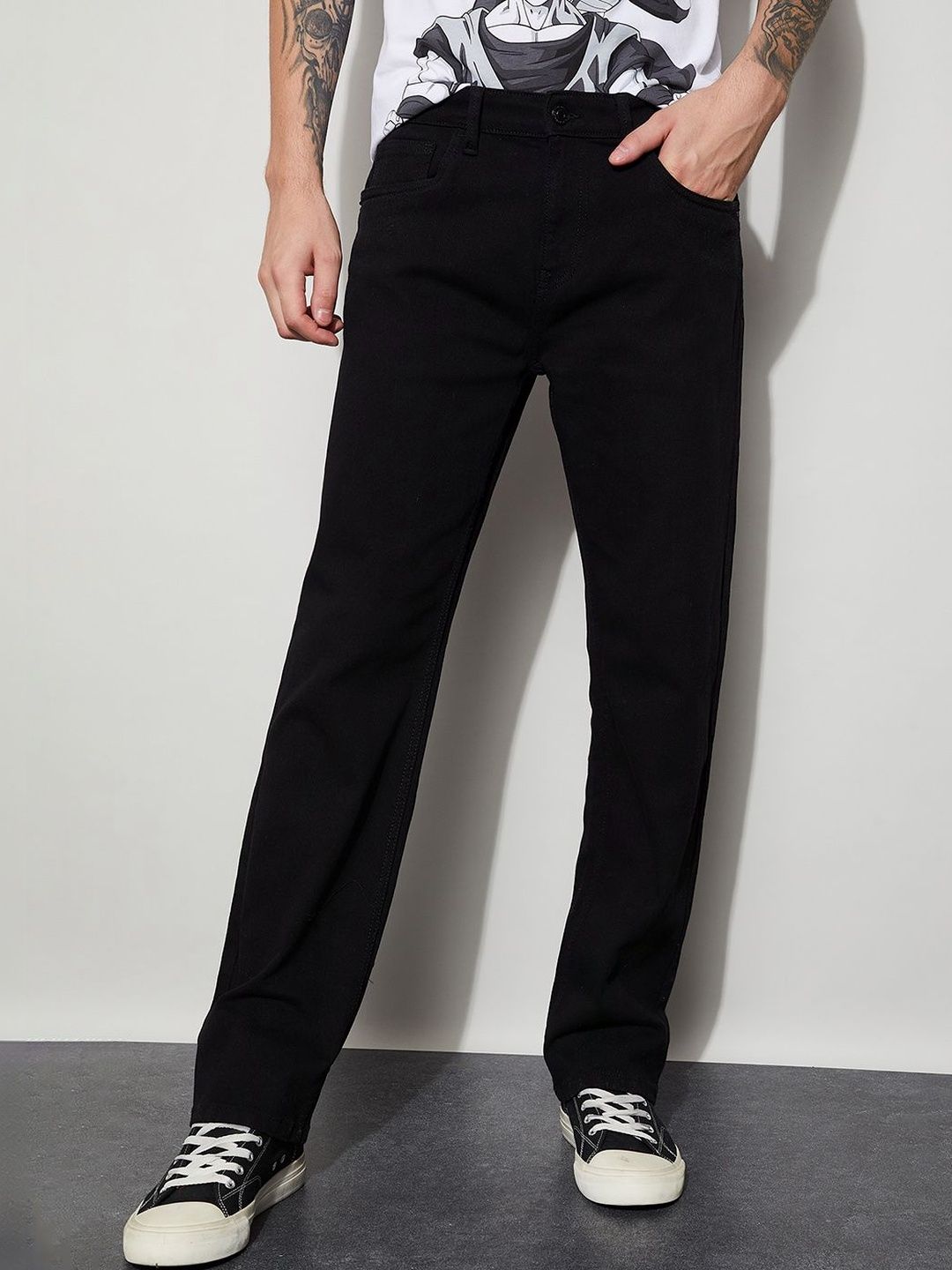 Fame Forever by Lifestyle Men Regular Fit Mid-Rise Jeans
