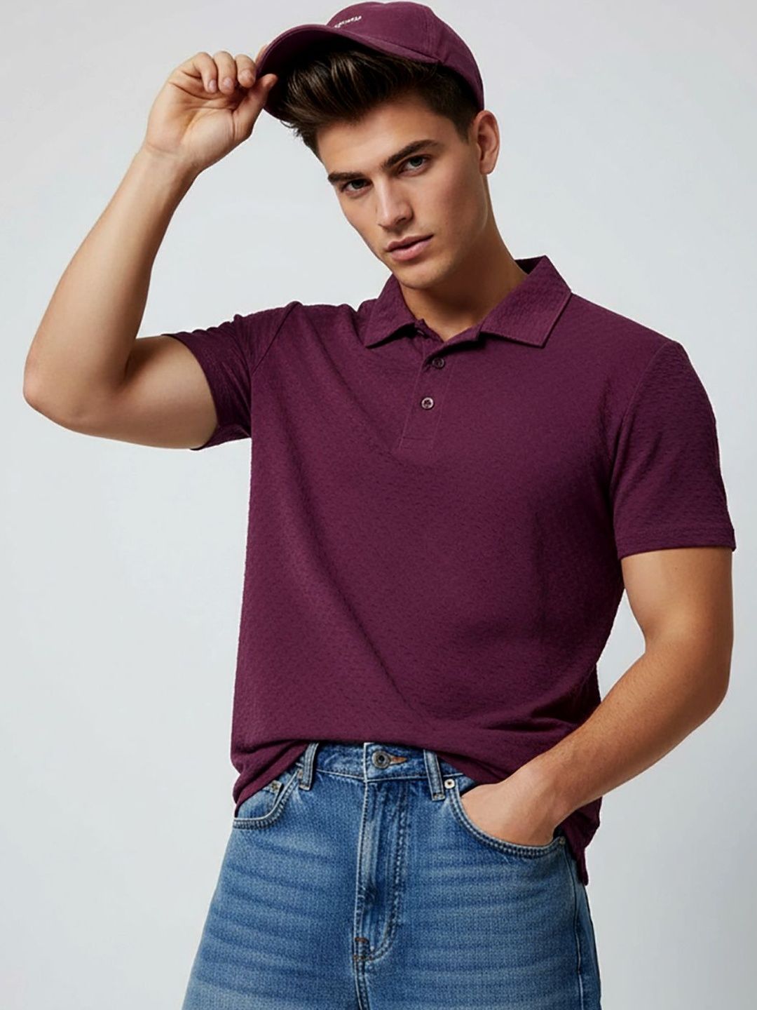 Kook N Keech Men Polo Collar T-shirt