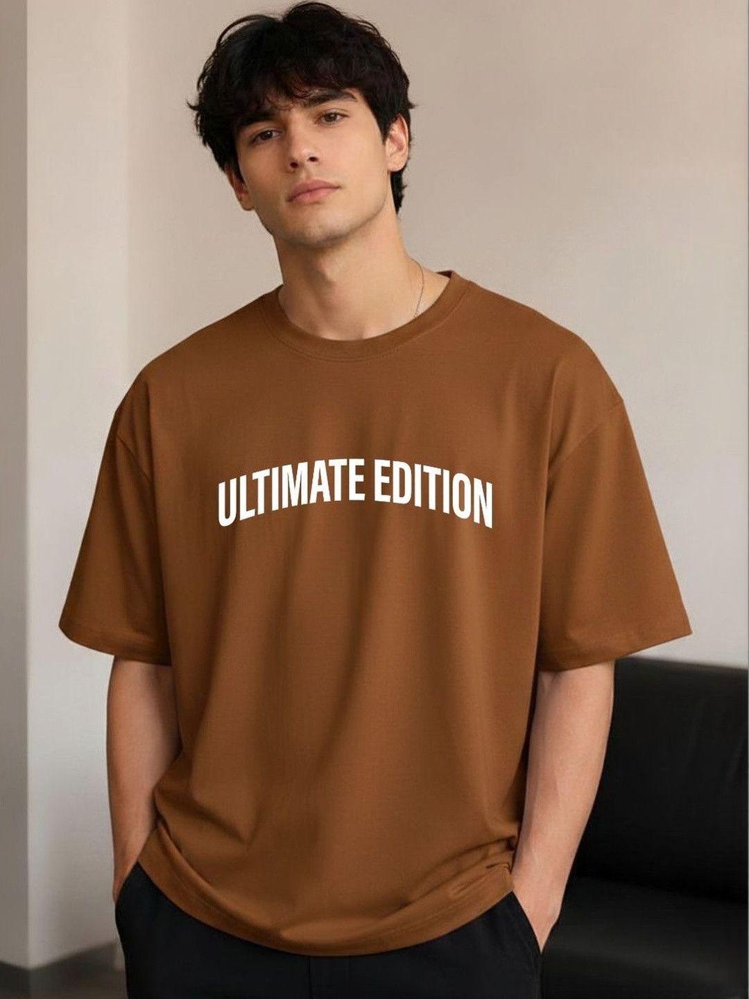 R.Code by The Roadster Life Co. Men Typography Printed T-shirt