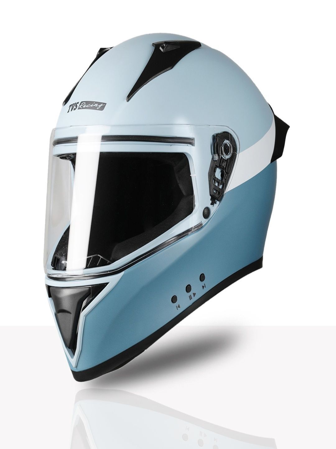 TVS Scratch Resistant Full Face Riding Helmet