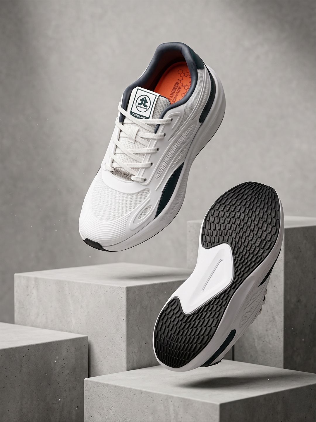 OFF LIMITS Gladiator White Mesh Training Shoes