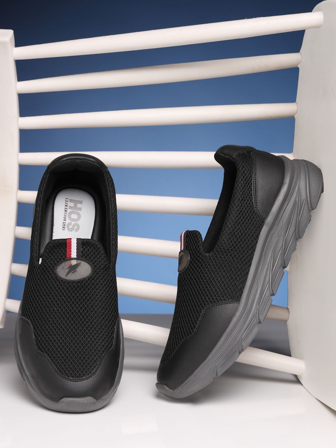 HOS Men Textured Sneakers