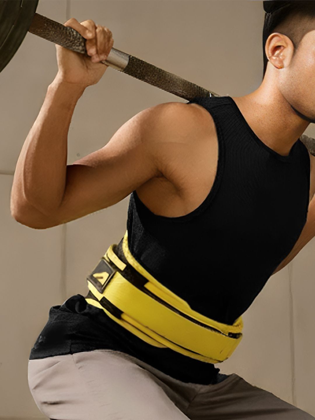 BOLDFIT BOLDFIT Double Layer Eva Weightlifting Gym Belt
