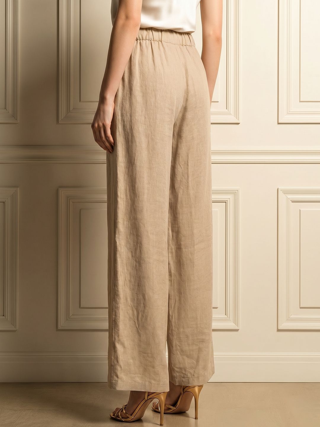 Chemistry Women Wide Leg Casual Trouser