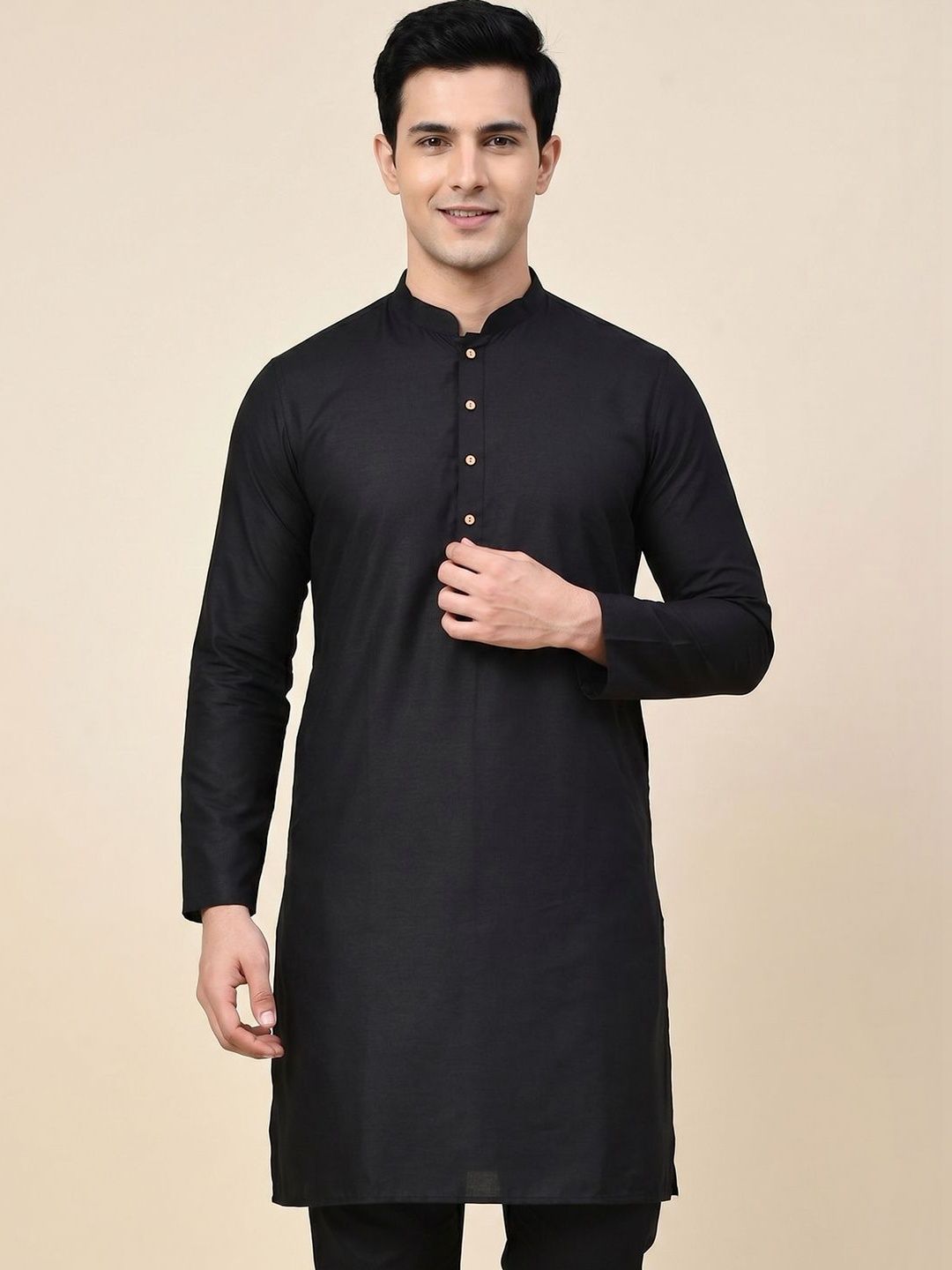HERE&NOW Men Handloom Kurta