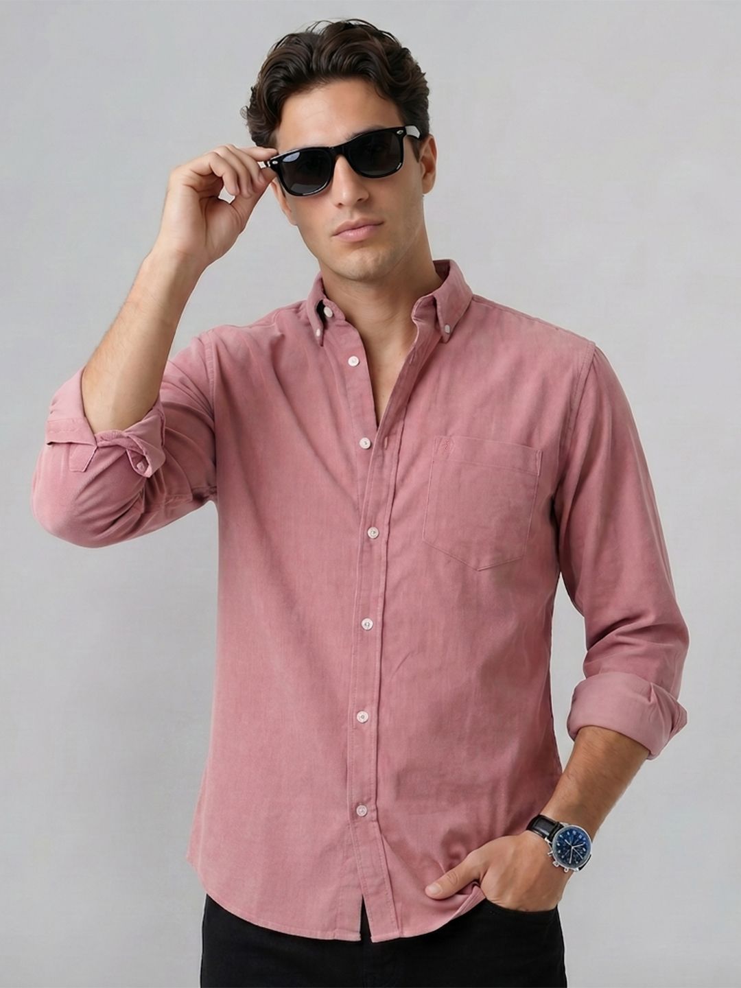 Indian Terrain Indian Terrain Button-Down Casual Shirt