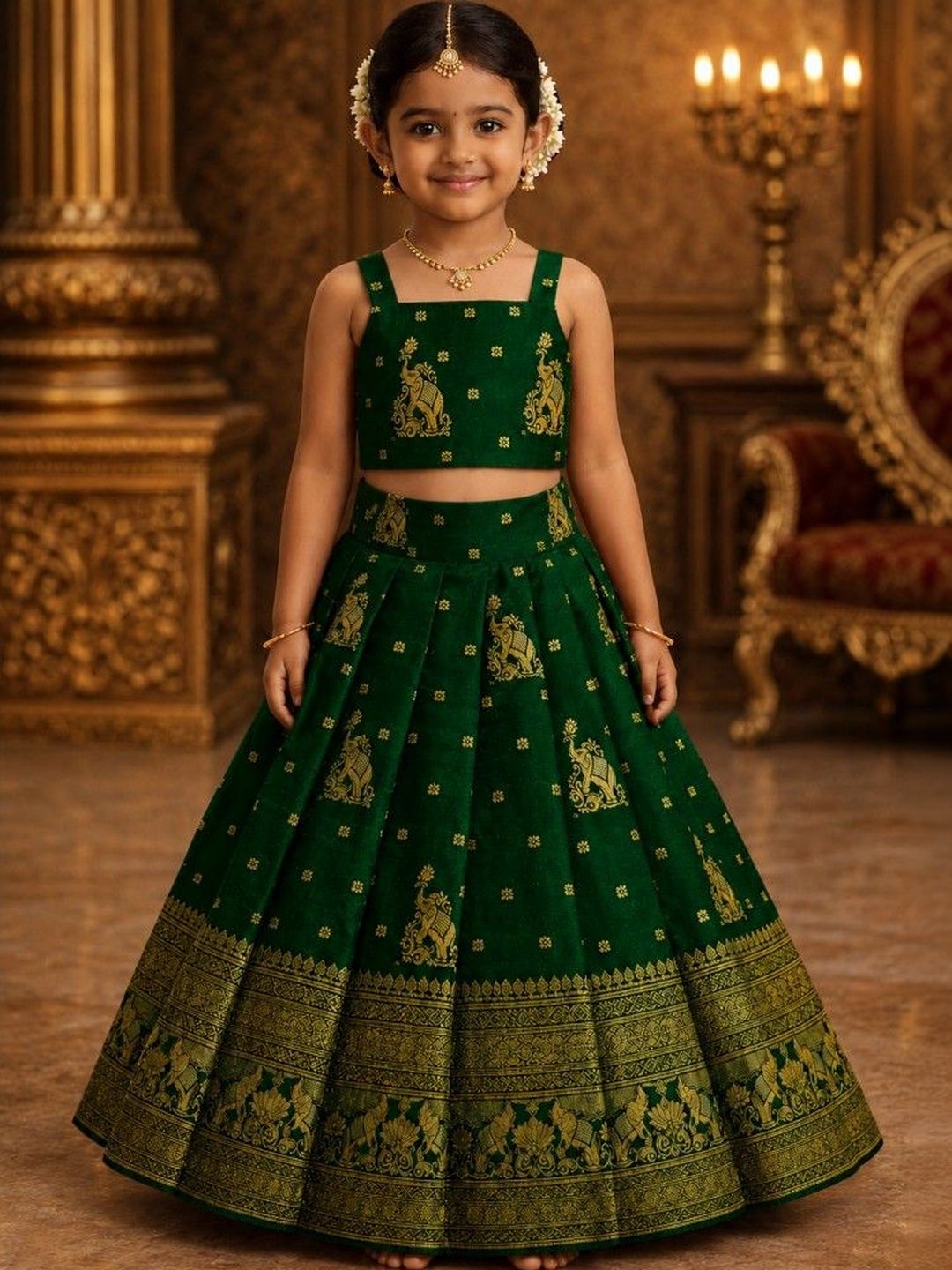 Xepon Girls Ready to Wear Lehenga &