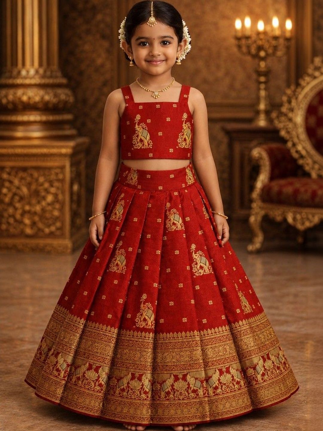Xepon Girls Ready to Wear Lehenga &