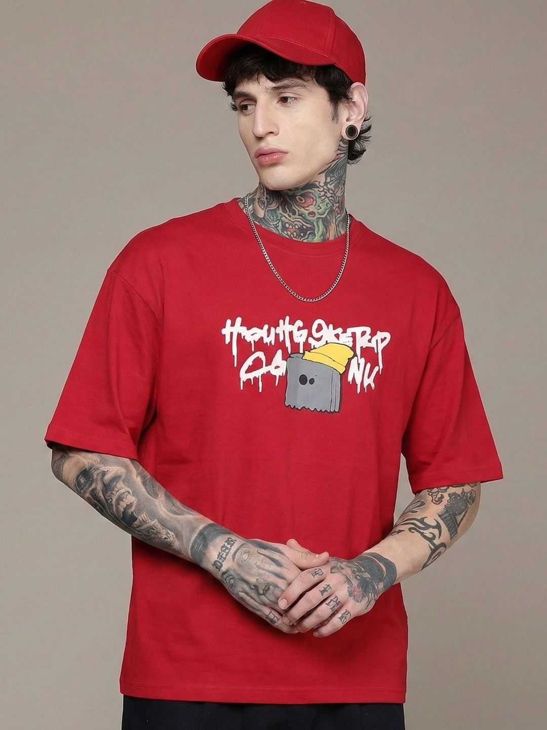 Moda Rapido Men Printed T-shirt