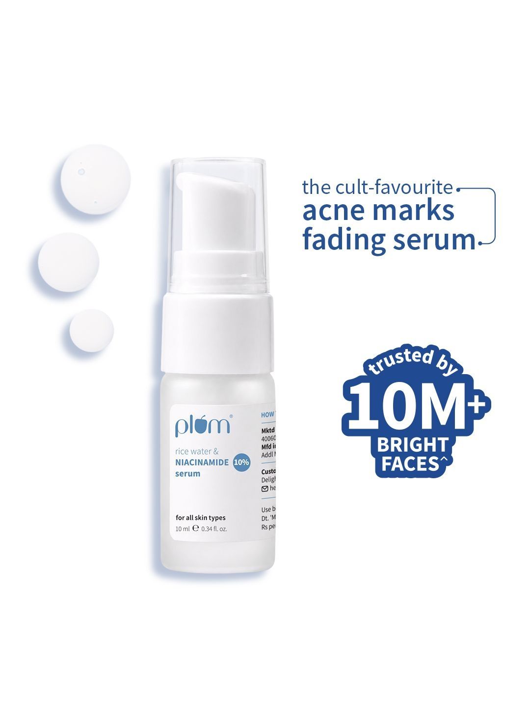 Plum Plum 10% Niacinamide Face Serum For Blemishes 10ml