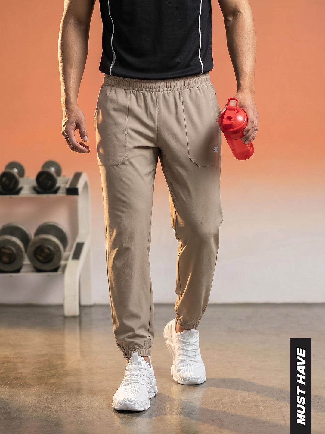 HRX by Hrithik Roshan Men Rapid-Dry Training Track Pants