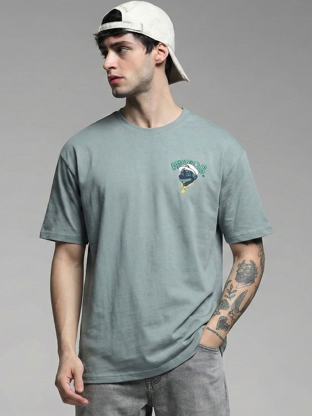 Moda Rapido Men Printed T-shirt