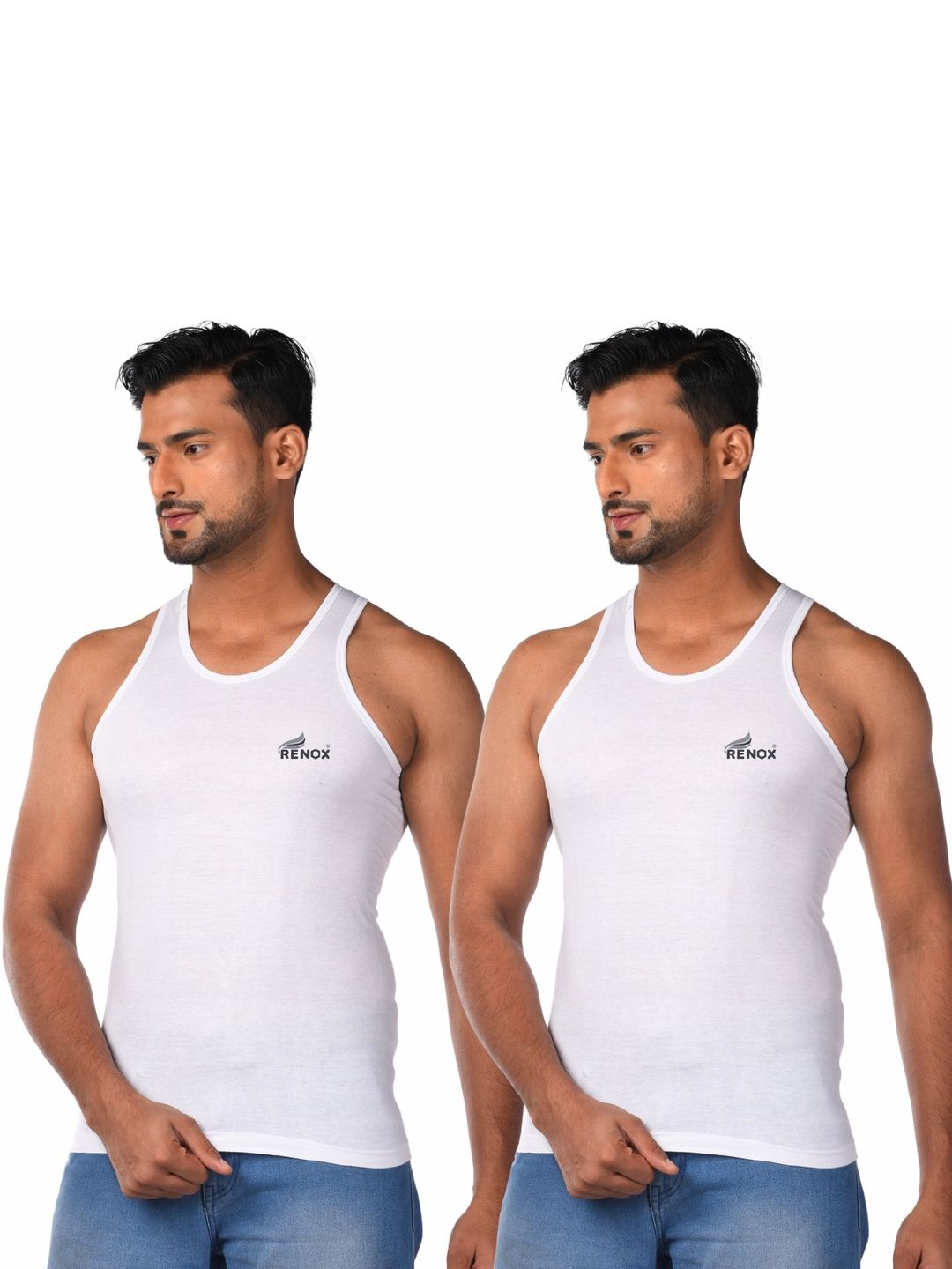 Renox Pack of 2 Cotton Undershirt