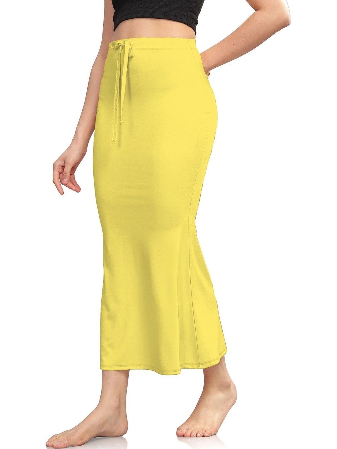 ONLY ROYAL High-Waist Mermaid-Fit Saree Shapewear