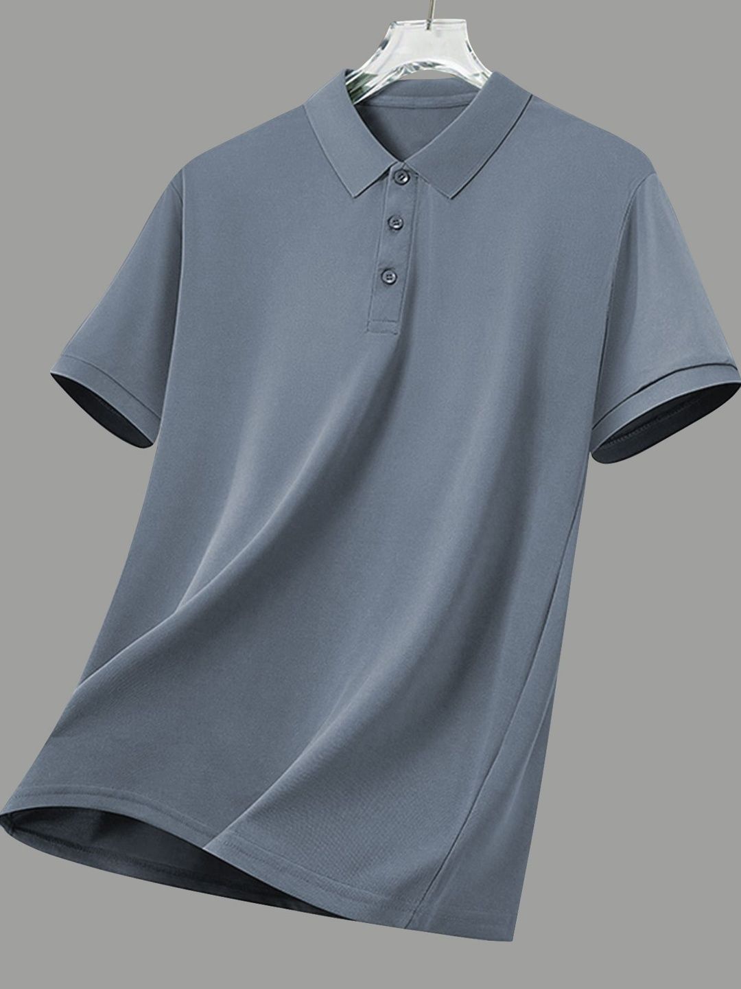 BAESD Men Polo Collar T-shirt