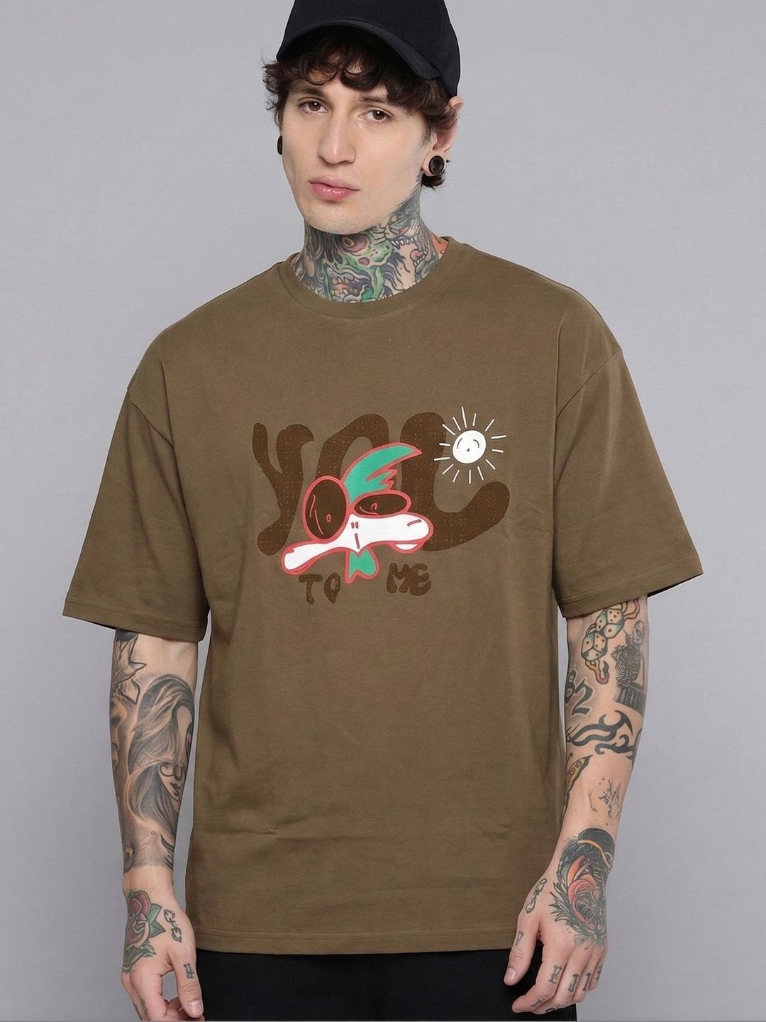 Moda Rapido Men Printed T-shirt