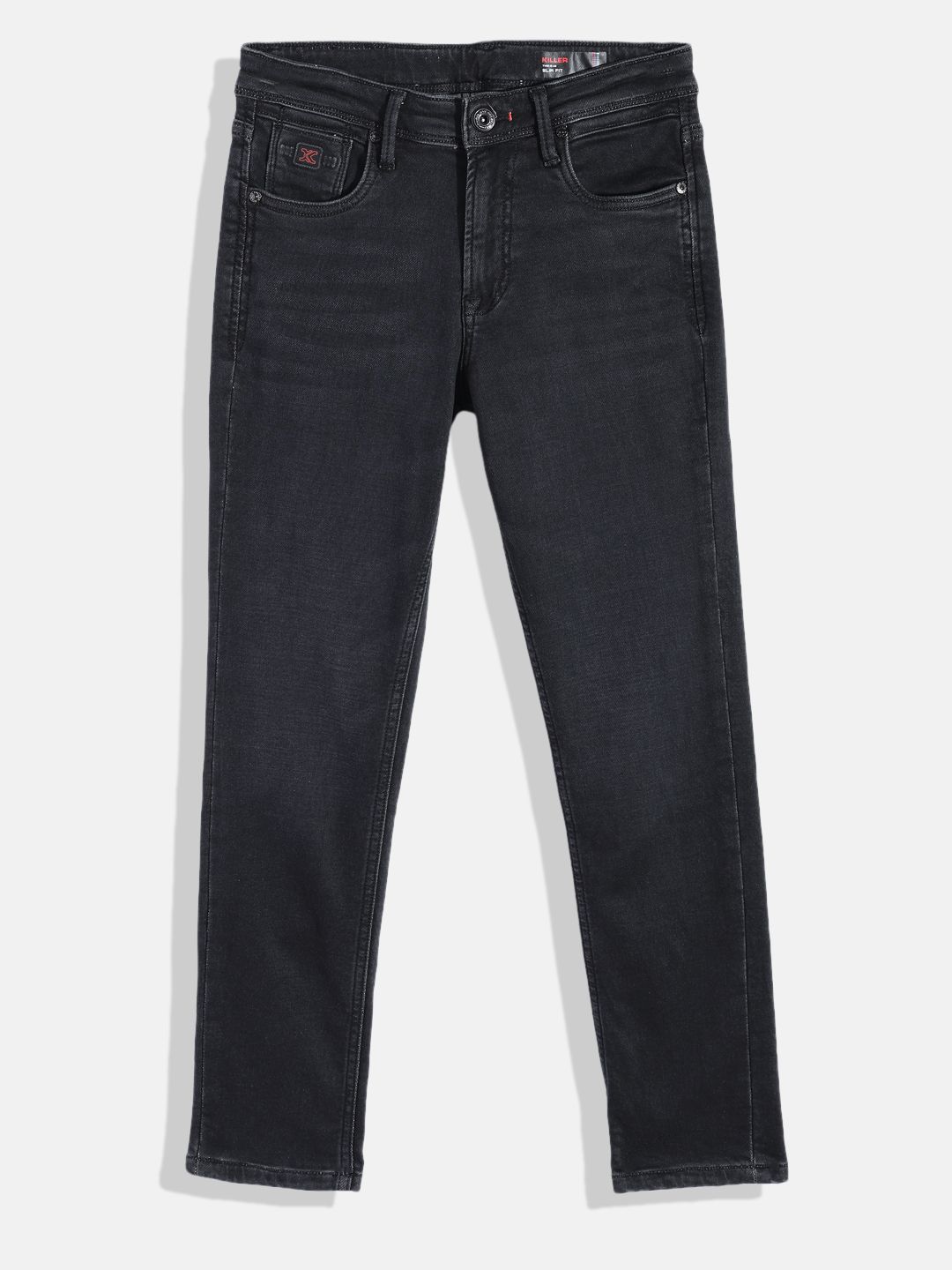 JUNIOR KILLER JUNIOR KILLER Boys Smart Slim Fit Mid-Rise Light Fade Stretchable Jeans