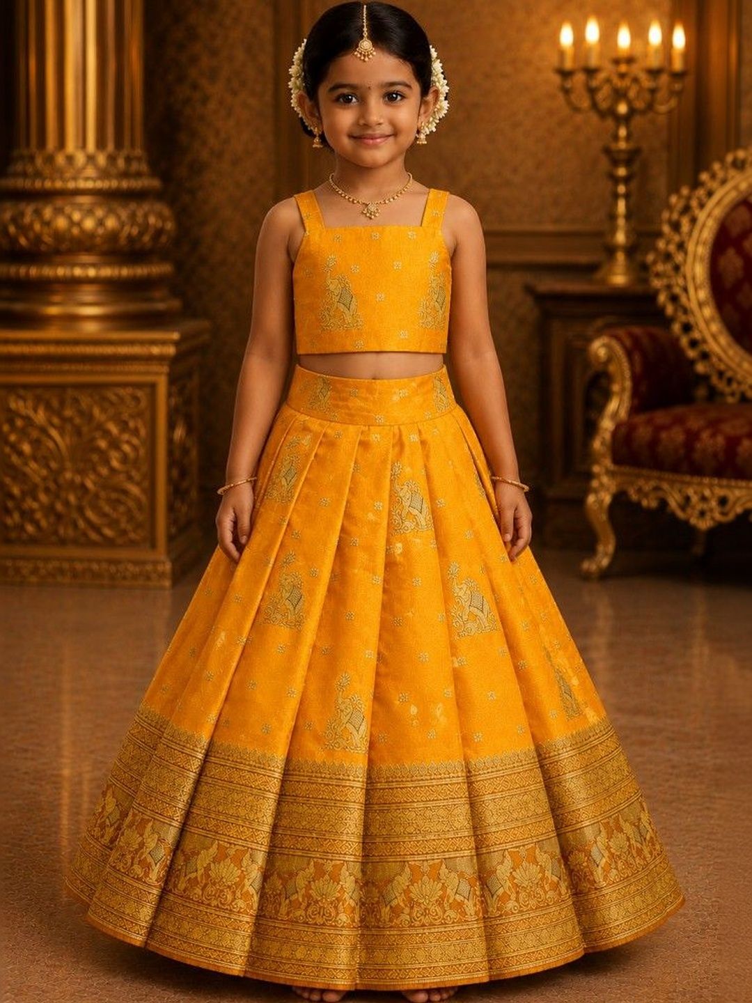 Xepon Girls Ready to Wear Lehenga &