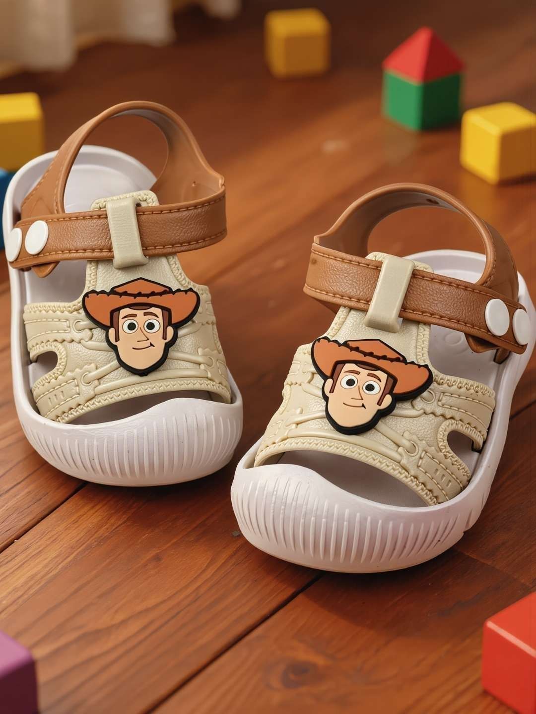 BAESD BAESD Disney Pixar Toy Story Character Woody Sandals