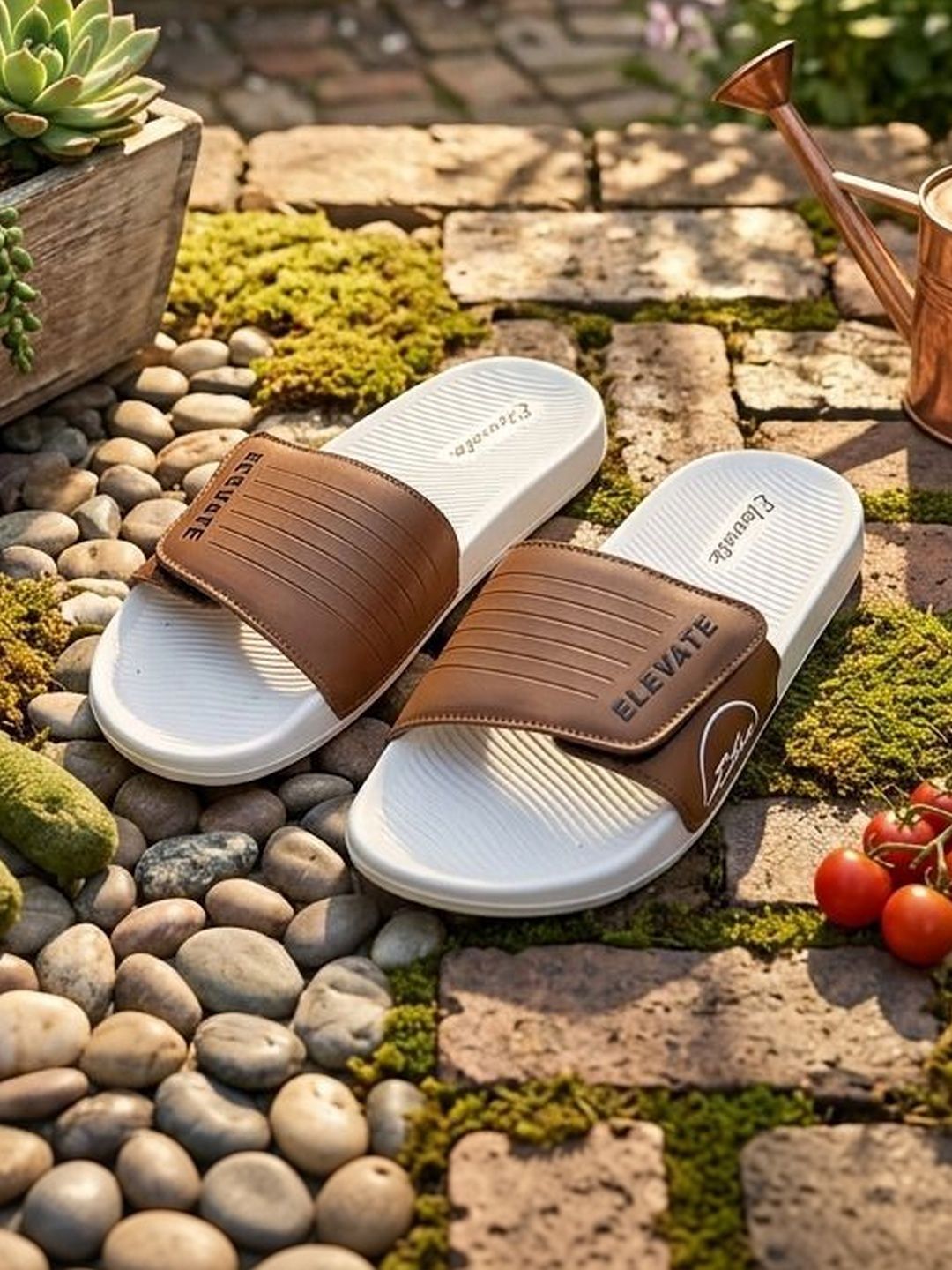 ELEVATE STEPS Men Sliders