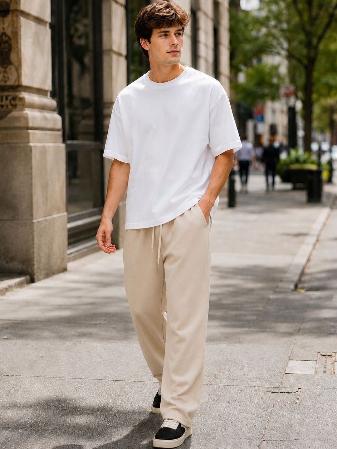 QUTUN Men Baggy Track Pants