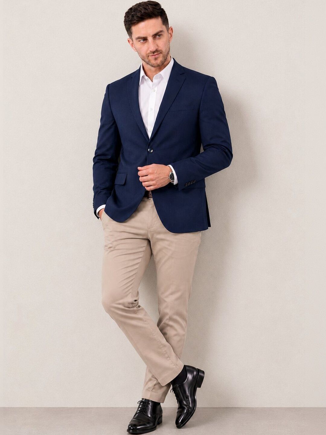 Integration Integration Single-Breasted Slim Fit Formal Blazers