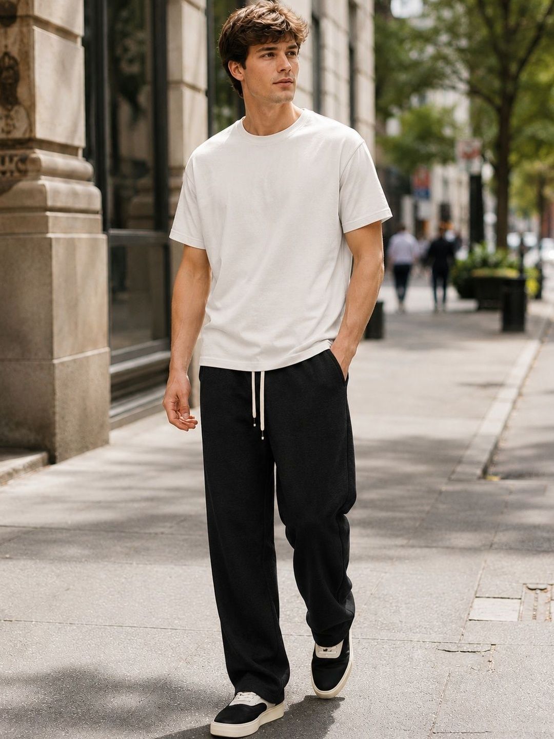 QUTUN Men Baggy Track Pants