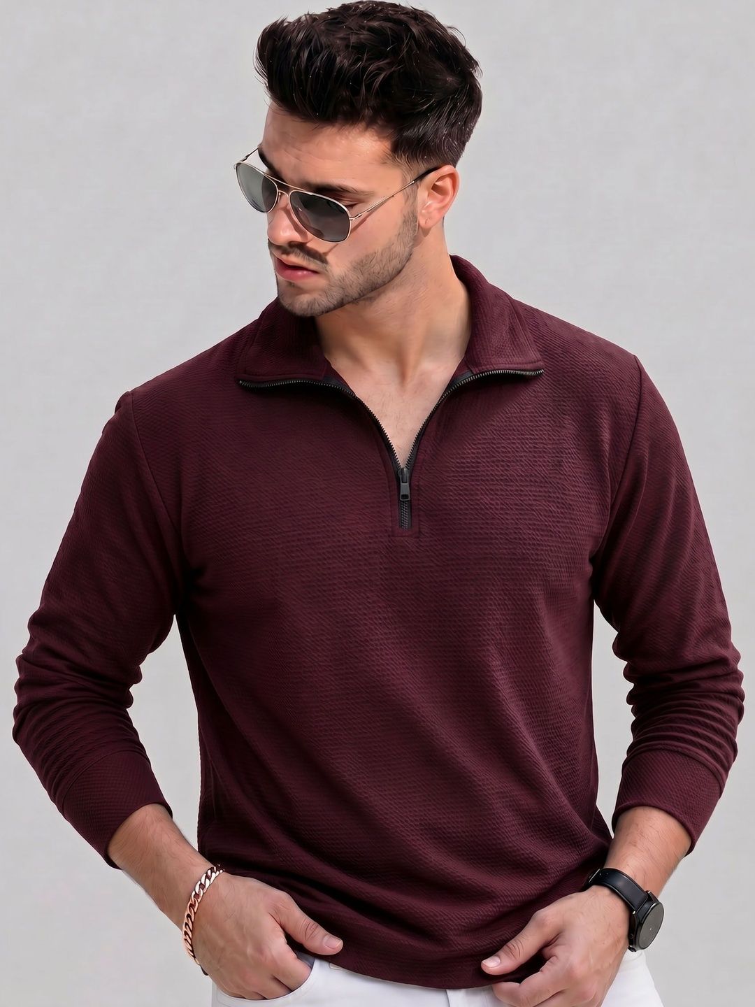 kintu parantu Men Polo Collar T-shirt