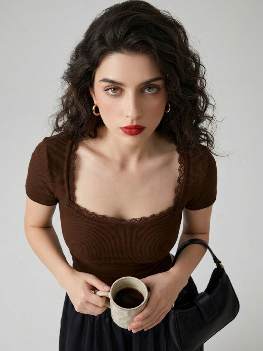 Istyle Can Crop Top