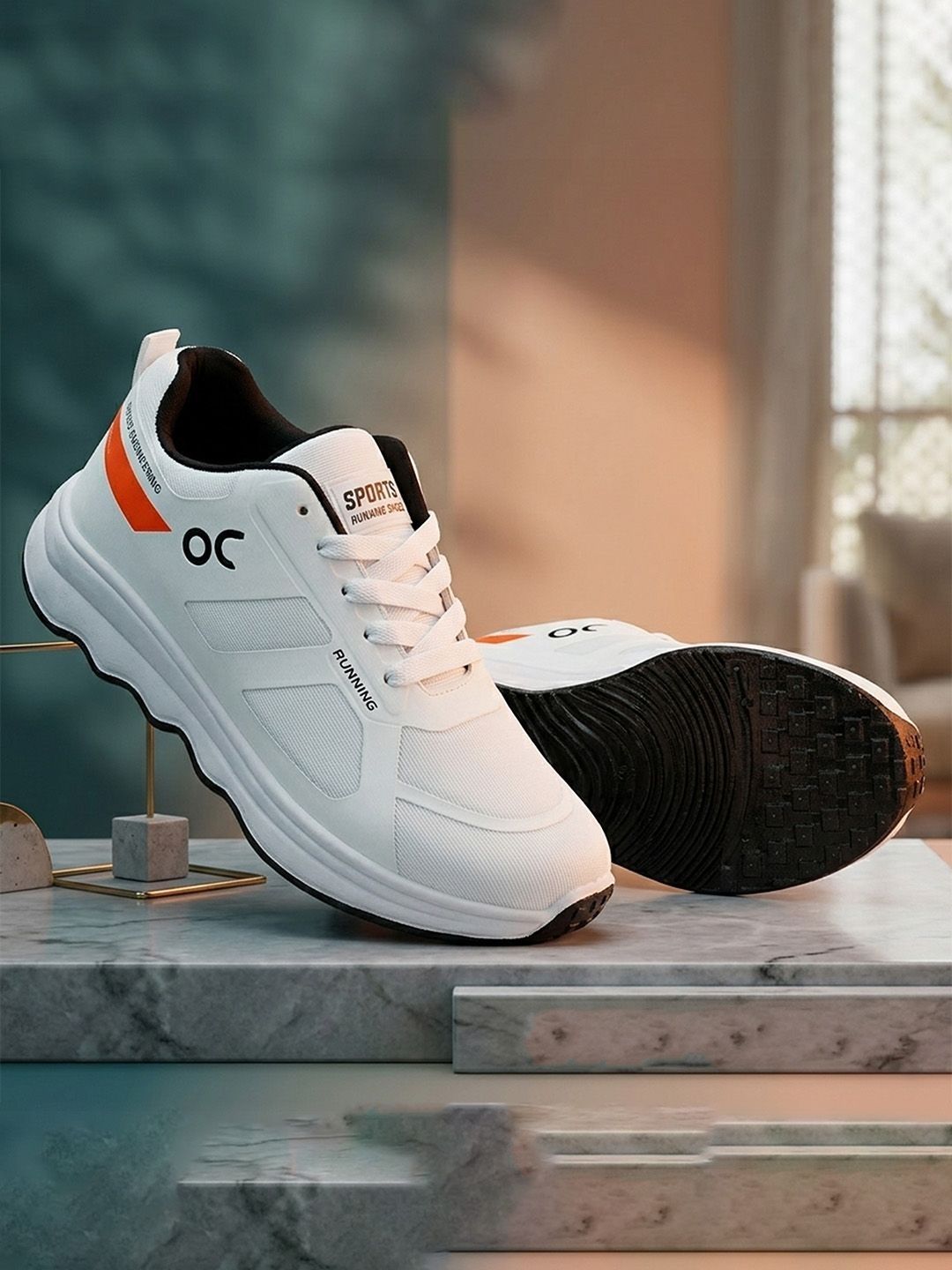 ELECANT Men Mesh Running Shoes