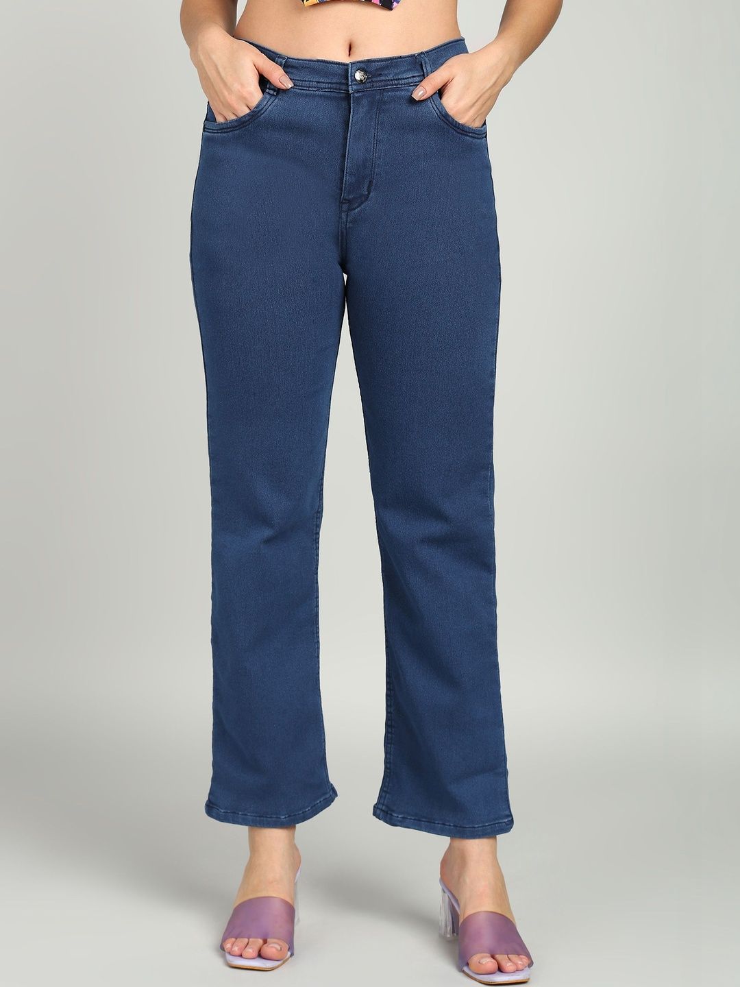 Nifty Nifty Women Straight Fit High-Rise Jeans