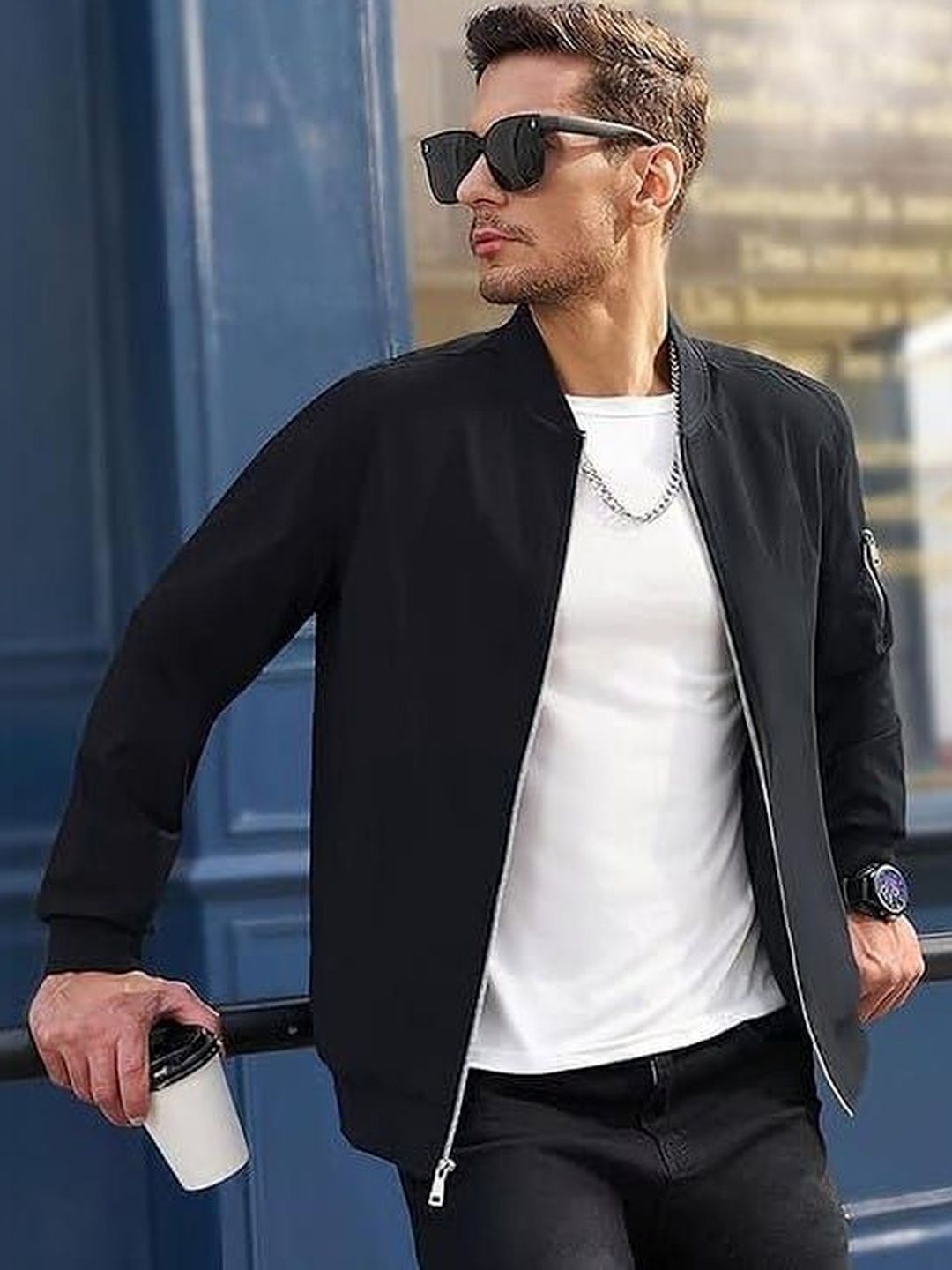 RAUSHANI FASHIONS Men Outdoor Bomber Jacket