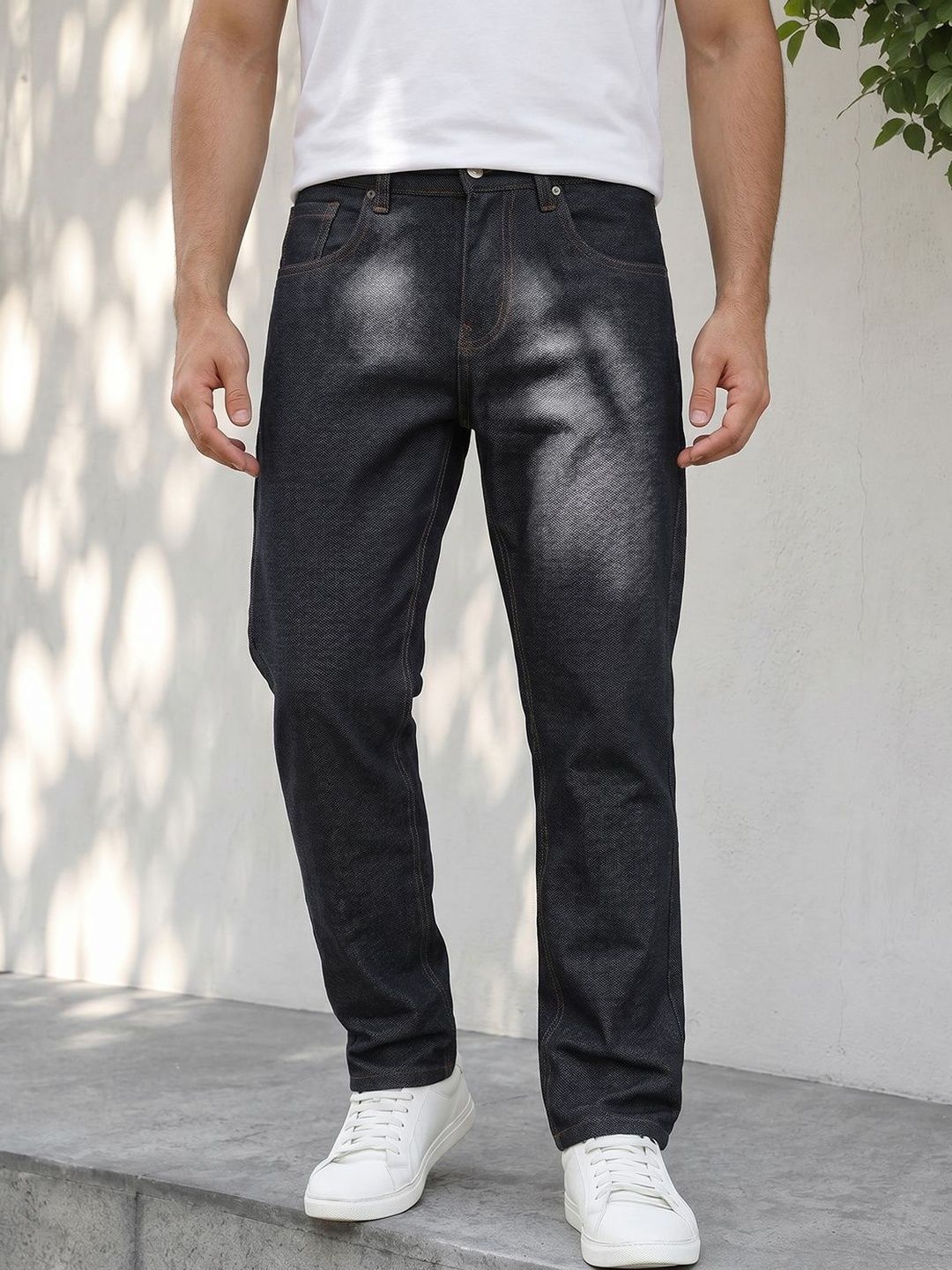 Thomas Scott Men Slim Fit 4-Way Stretch Performance Jeans