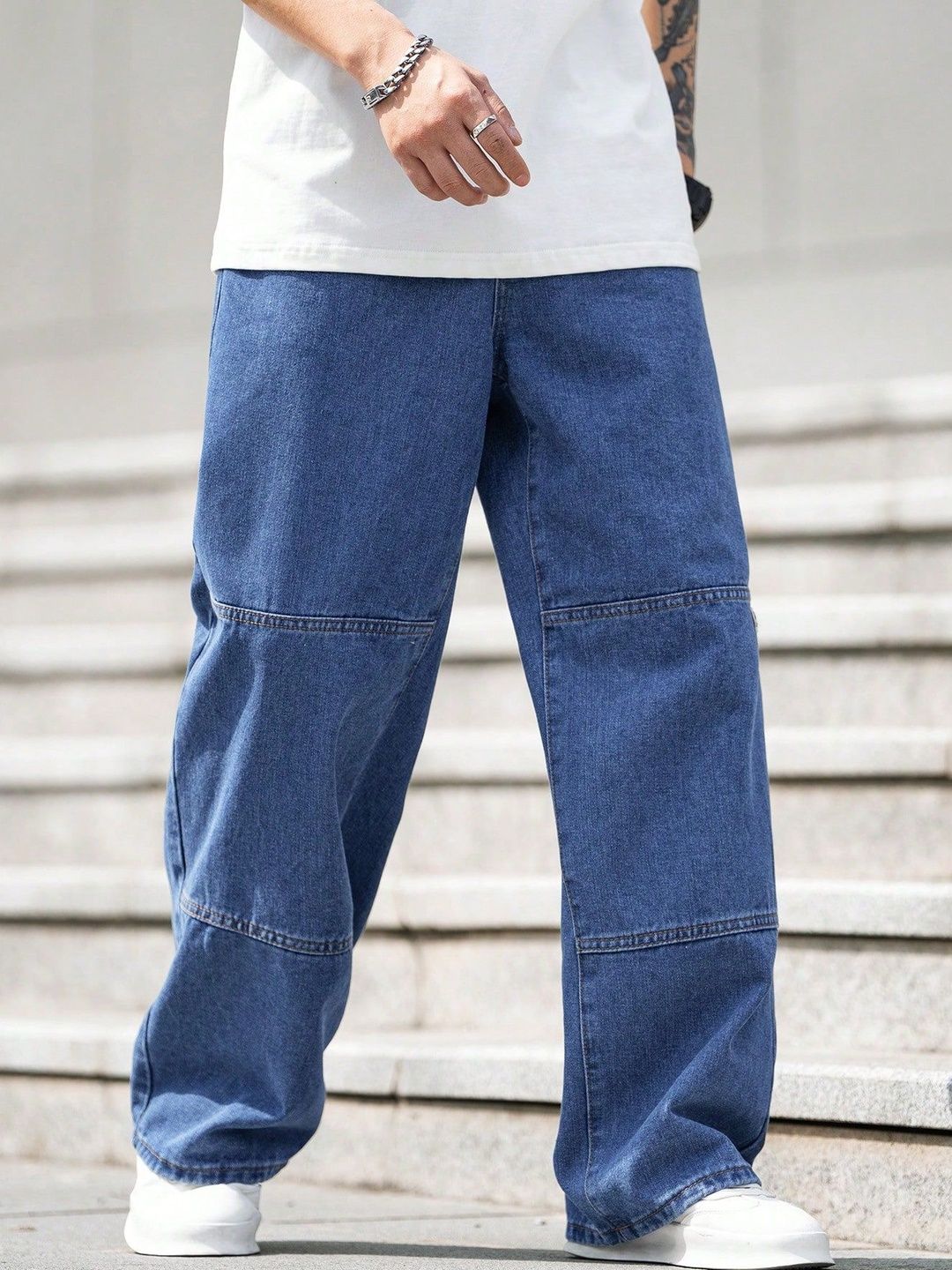 R.Code by The Roadster Life Co. Men Regular Fit High-Rise Stretchable Jeans