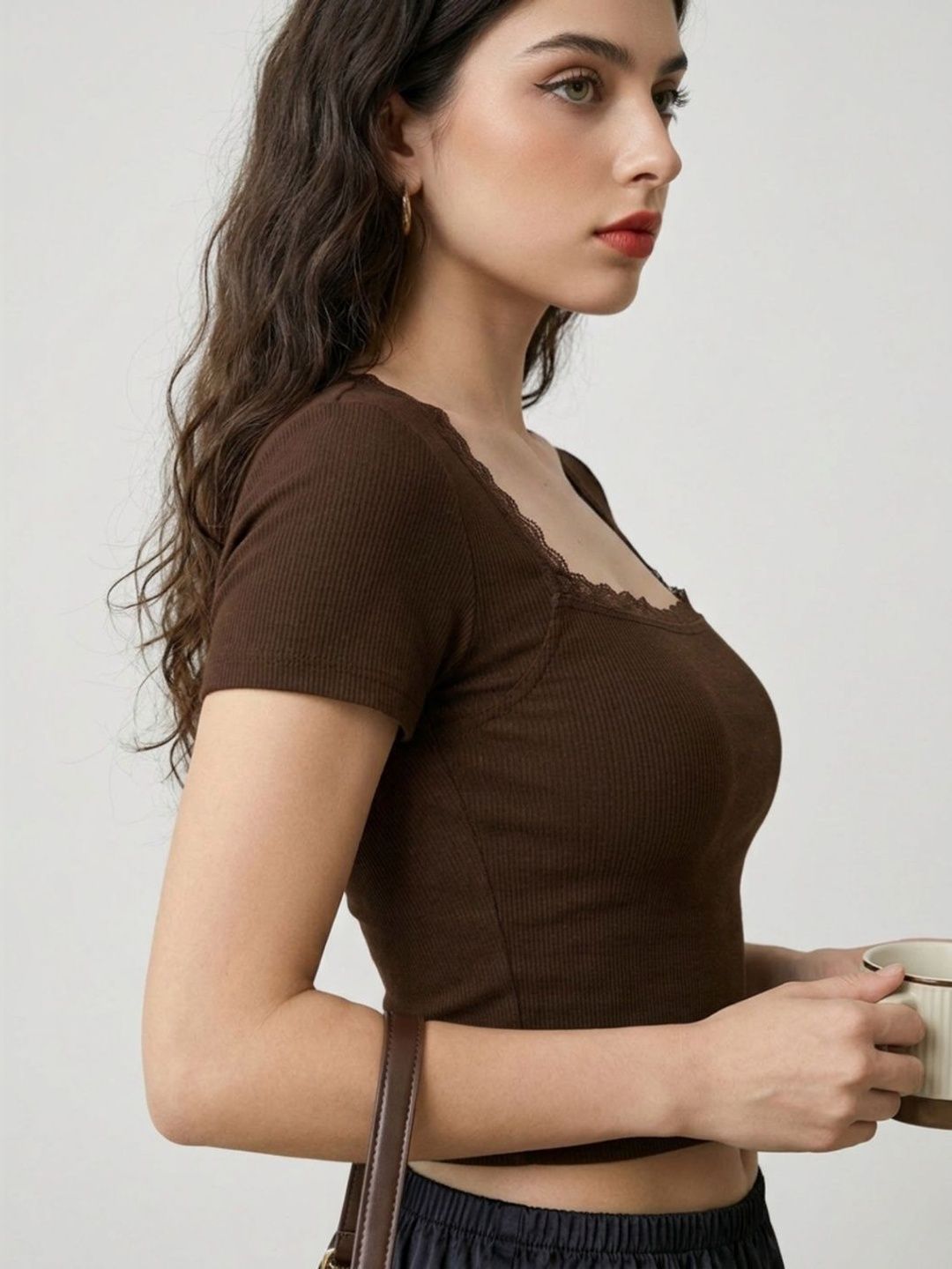SZN Ruffles Crop Top