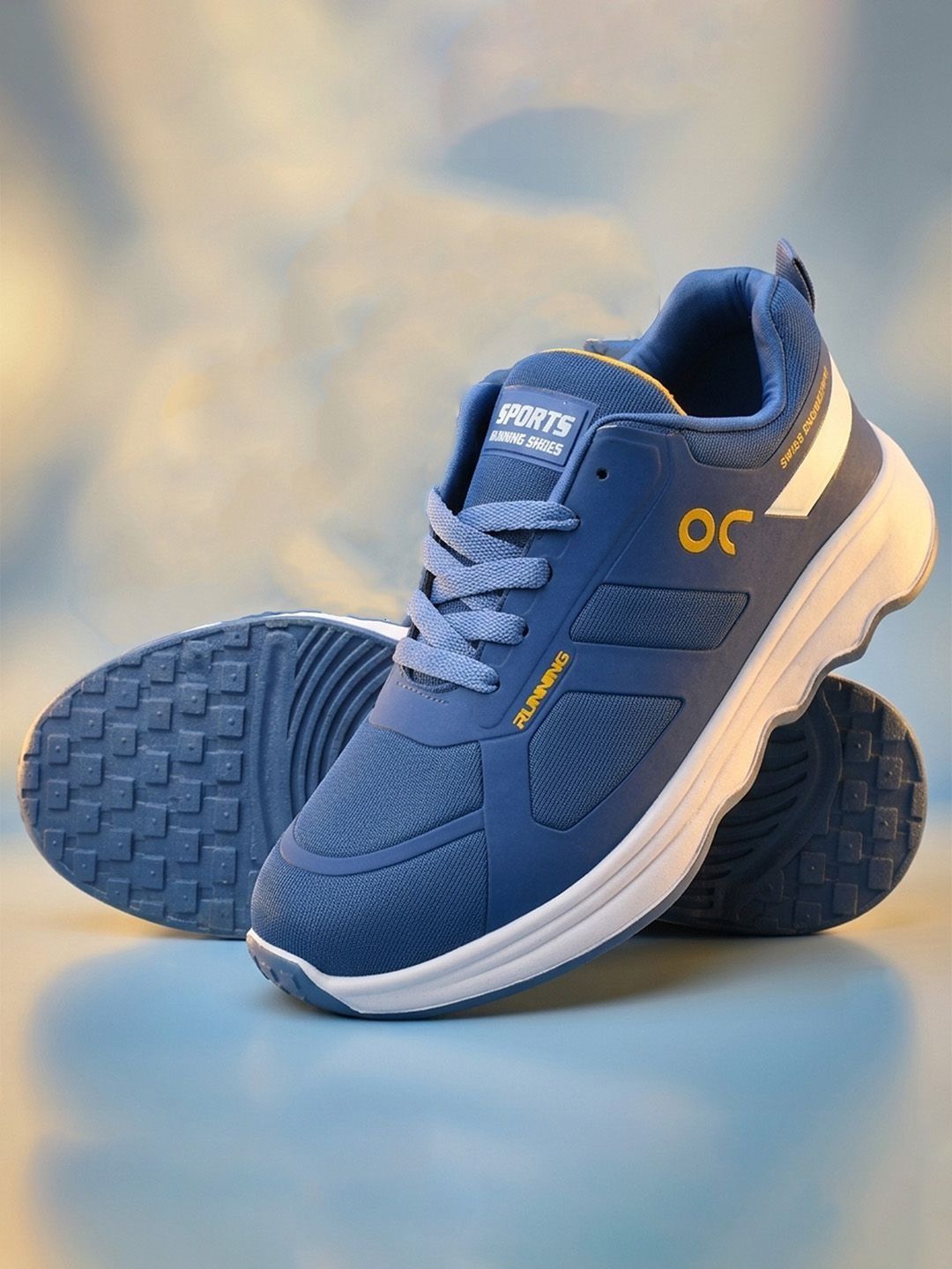 ELECANT Men Mesh Running Shoes