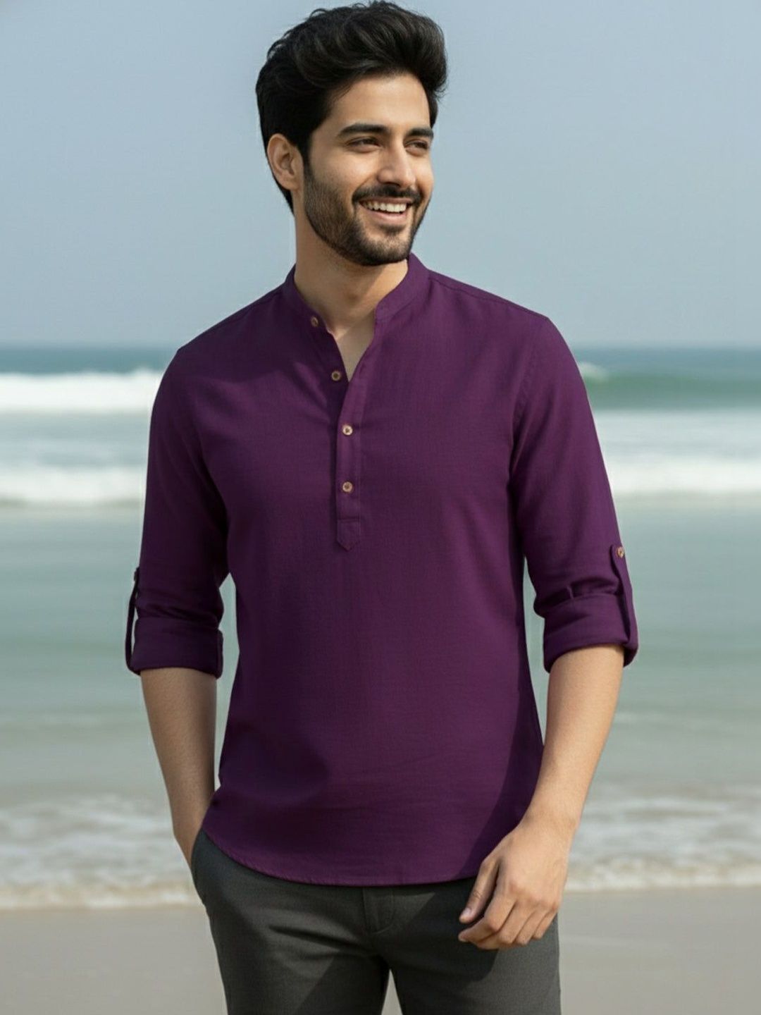 RAY LIGHT Men Kurta