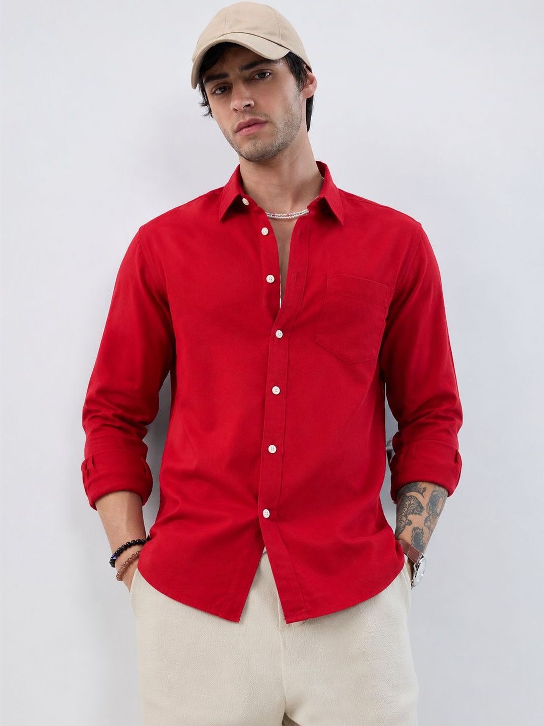 NETTO UOMO Men Casual Shirt