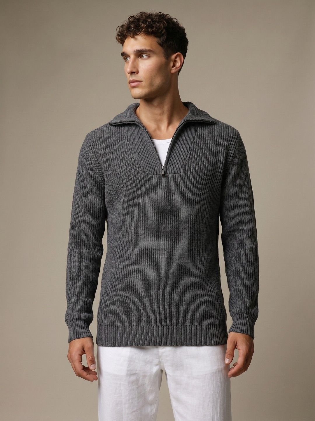 glitchez glitchez Ribbed Relaxed Fit Pullover