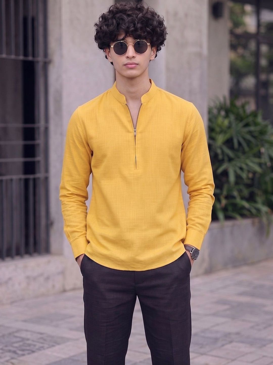 RAY LIGHT Men Kurta