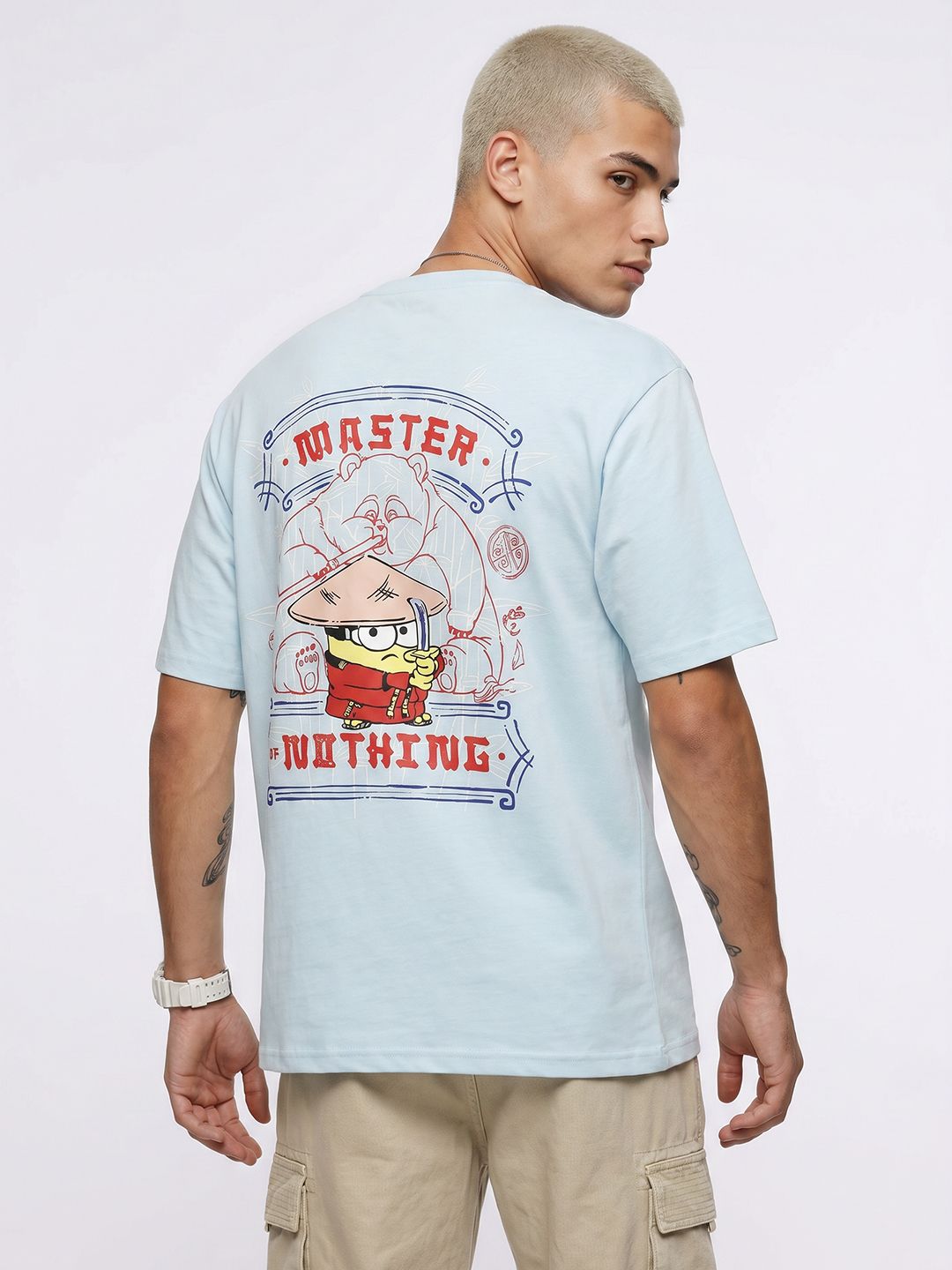 Minions by Kook N Keech Minions by Kook N Keech Graphic Printed Pure Cotton T-shirt