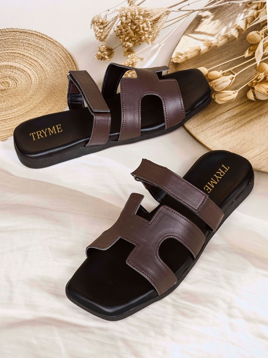 Try Me Try Me Women Open Toe Flats