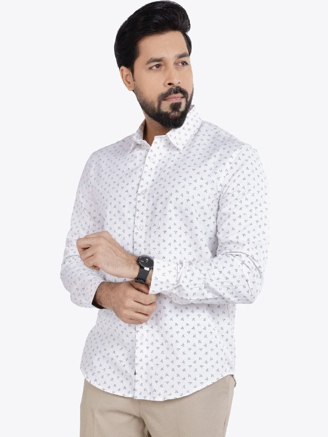 WEWEAR Men Printed Casual Shirt