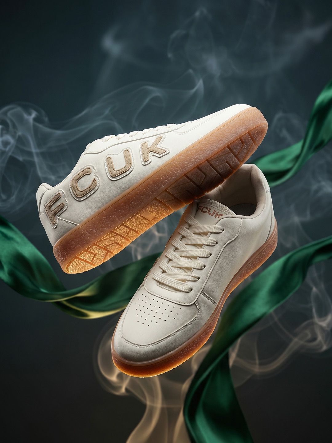 FCUK Men Perforated Everyday Sneakers