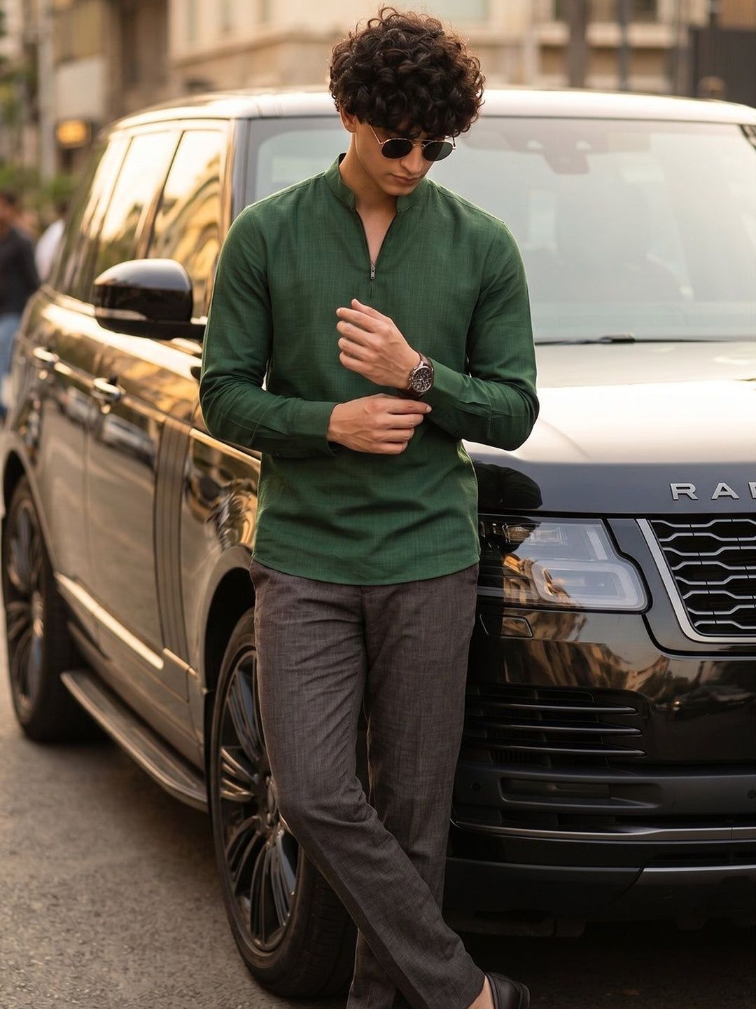 RAY LIGHT Men Kurta